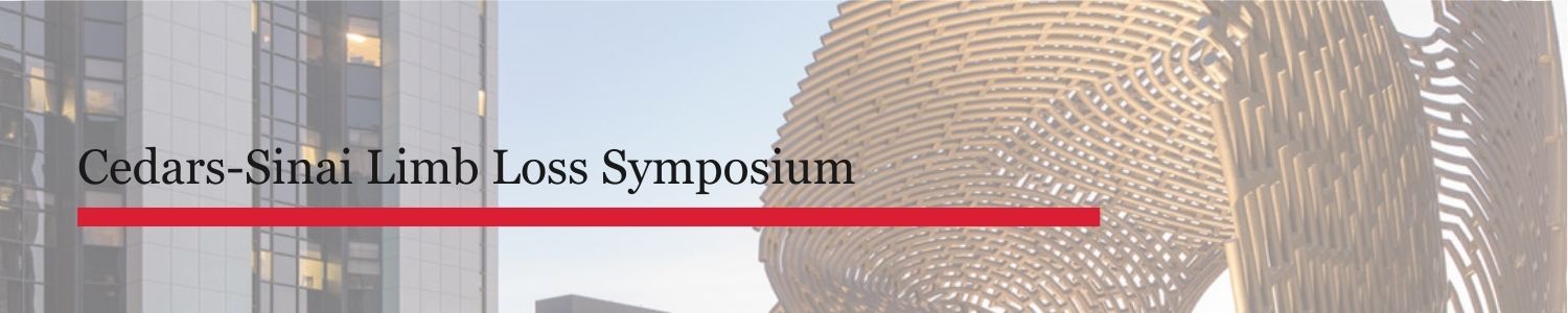 2026 Cedars-Sinai Limb Loss Symposium Banner